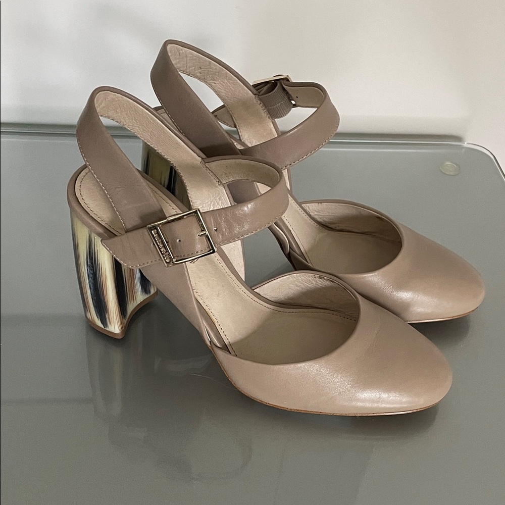 Louise et Cie Tan Strappy Heels